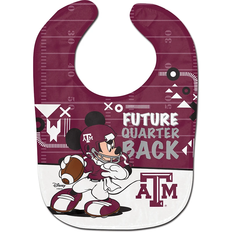 WinCraft Texas A&M Aggies Disney Mickey All Pro Baby Bib