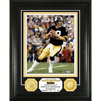 Highland Mint Terry Bradshaw Pittsburgh Steelers Hall of Fame Induction Photomint