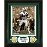 Highland Mint Joe Namath New York Jets Hall of Fame Induction Photomint