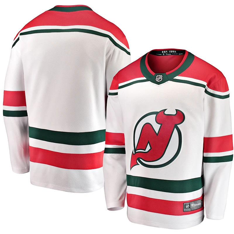 Men's Fanatics White New Jersey Devils Alternate Breakaway Jersey
