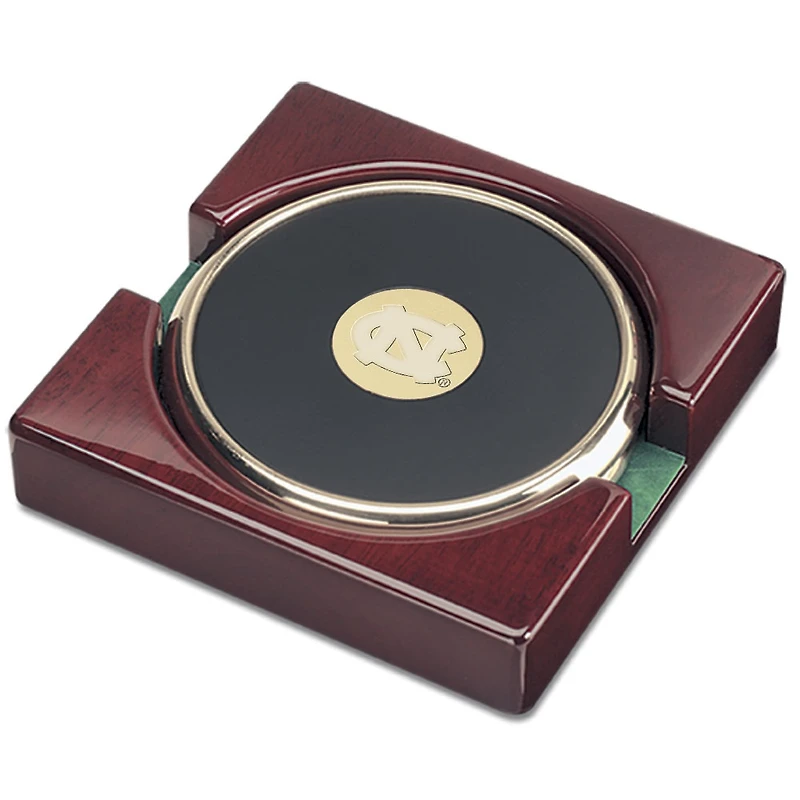 Gold North Carolina Tar Heels 2-Pack Coaster Set
