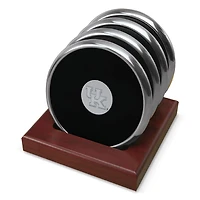 Silver Kentucky Wildcats 4-Pack Coaster Set