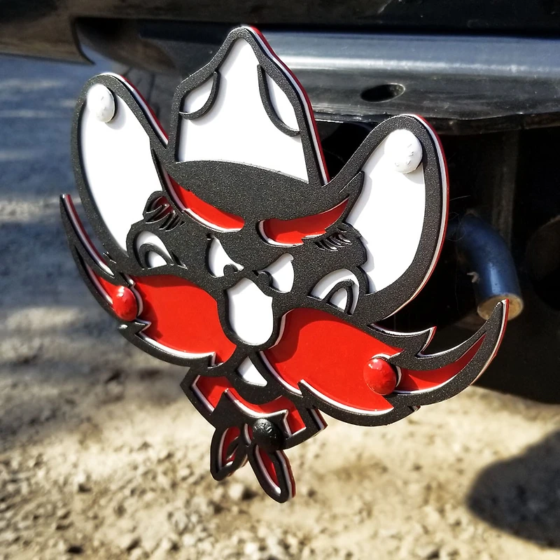 Texas Tech Red Raiders Premium Steel Logo Hitch Cover