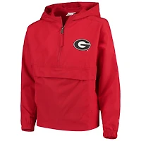 Youth Champion Red Georgia Bulldogs Pack & Go Windbreaker Jacket