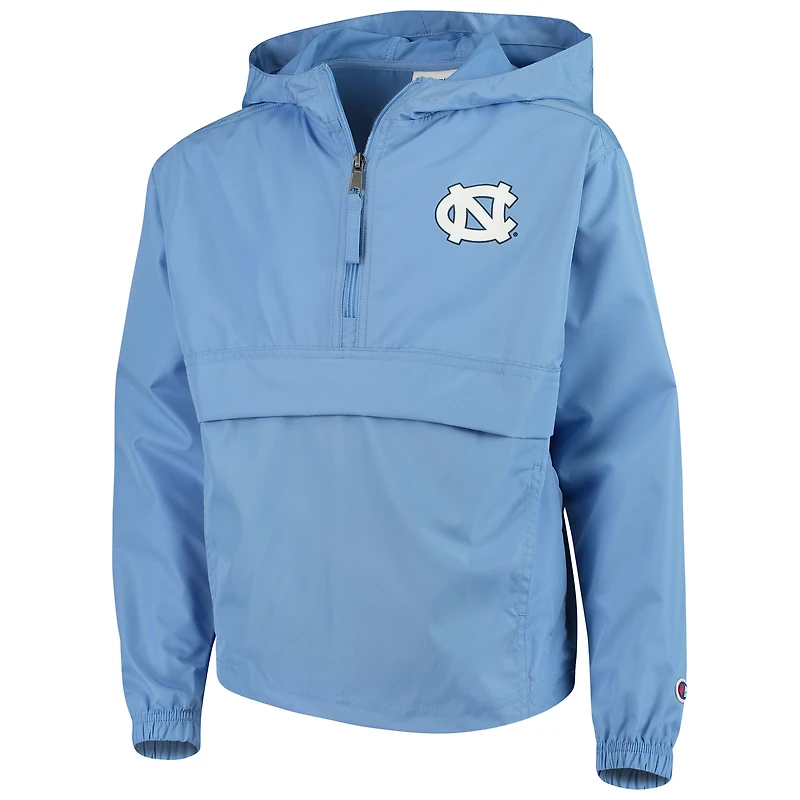 Youth Champion Carolina Blue North Carolina Tar Heels Pack & Go Windbreaker Jacket