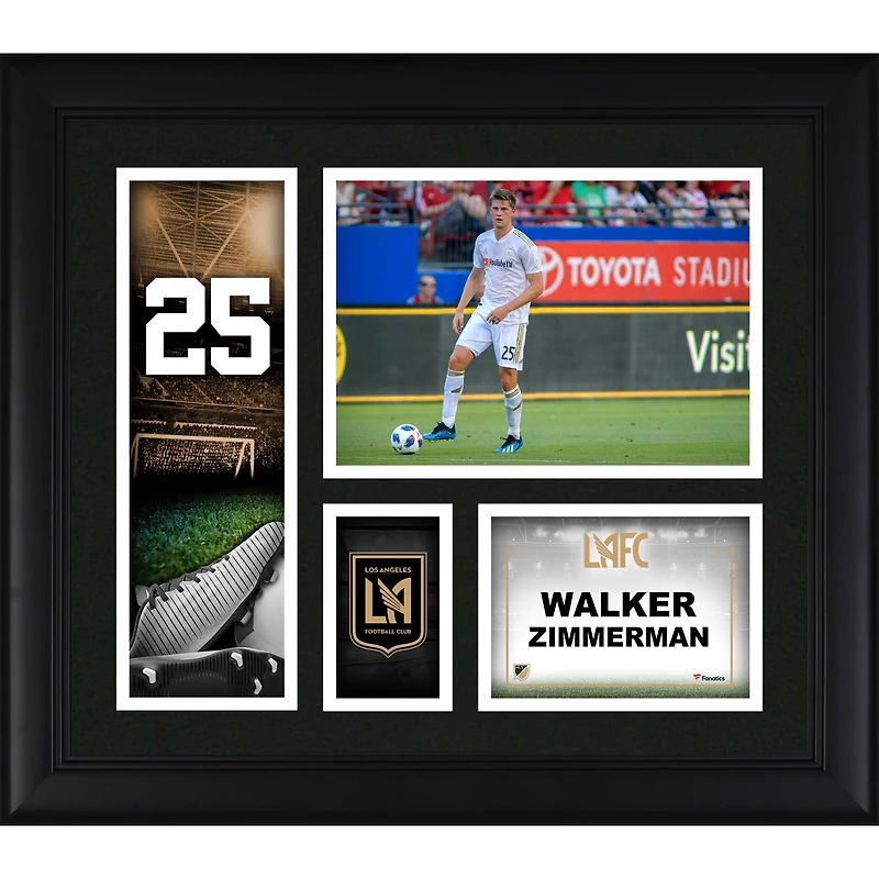 Walker Zimmerman LAFC Framed 15" x 17" Player Collage