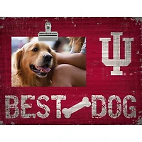 Indiana Hoosiers 10.5" x 8" Best Dog Clip Photo Frame