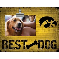 Iowa Hawkeyes 10.5" x 8" Best Dog Clip Photo Frame
