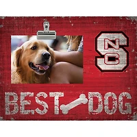 NC State Wolfpack 10.5" x 8" Best Dog Clip Photo Frame