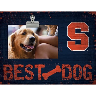 Syracuse Orange 10.5" x 8" Best Dog Clip Photo Frame
