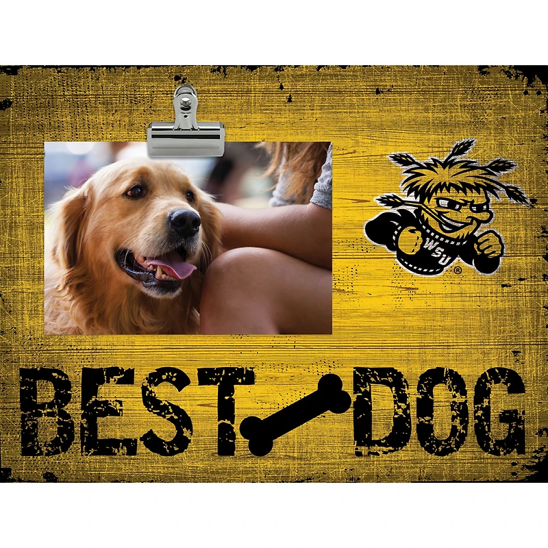 Wichita State Shockers 10.5" x 8" Best Dog Clip Photo Frame