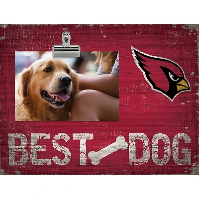 Arizona Cardinals 10.5" x 8" Best Dog Clip Photo Frame