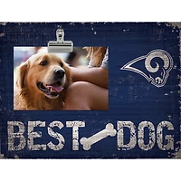 Los Angeles Rams 10.5" x 8" Best Dog Clip Photo Frame