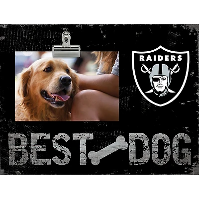 Las Vegas Raiders 10.5" x 8" Best Dog Clip Photo Frame