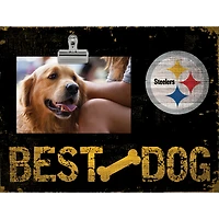 Pittsburgh Steelers 10.5" x 8" Best Dog Clip Photo Frame