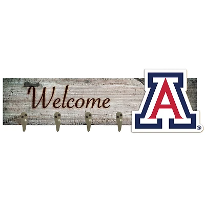 Arizona Wildcats 24" x 6" Mounted Coat Hanger