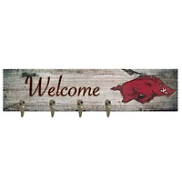 Arkansas Razorbacks 24" x 6" Mounted Coat Hanger