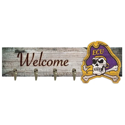 ECU Pirates 24" x 6" Mounted Coat Hanger
