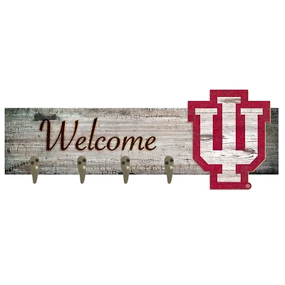Indiana Hoosiers 24" x 6" Mounted Coat Hanger