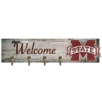 Mississippi State Bulldogs 24" x 6" Mounted Coat Hanger