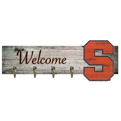 Syracuse Orange 24" x 6" Mounted Coat Hanger
