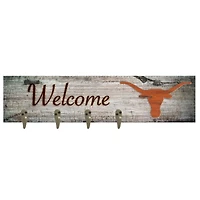 Texas Longhorns 24" x 6" Mounted Coat Hanger