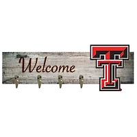 Texas Tech Red Raiders 24" x 6" Mounted Coat Hanger