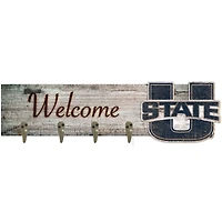 Utah State Aggies 24" x 6" Mounted Coat Hanger