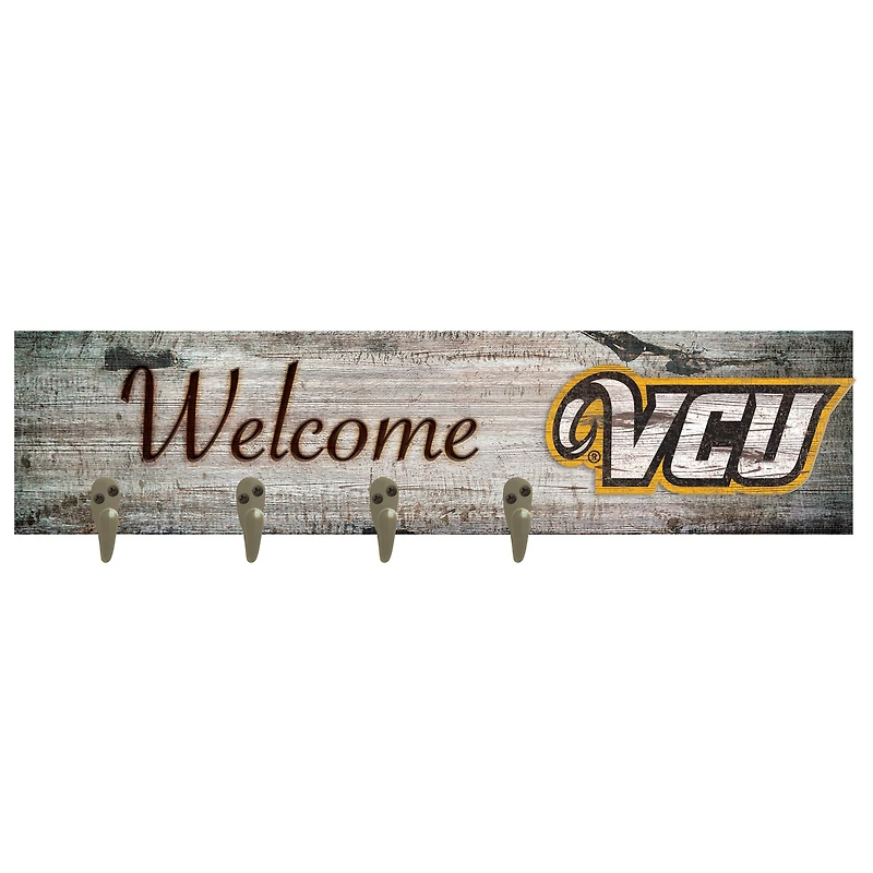 VCU Rams 24" x 6" Mounted Coat Hanger