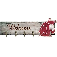 Washington State Cougars 24" x 6" Mounted Coat Hanger