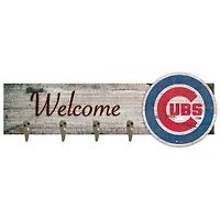 Chicago Cubs 24" x 6" Mounted Coat Hanger