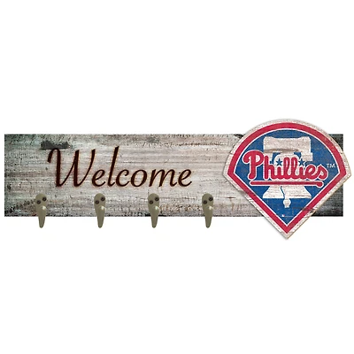 Philadelphia Phillies 24" x 6" Mounted Coat Hanger