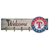 Texas Rangers 24" x 6" Mounted Coat Hanger