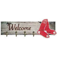 Boston Red Sox 24" x 6" Mounted Coat Hanger