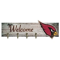 Arizona Cardinals 24" x 6" Mounted Coat Hanger