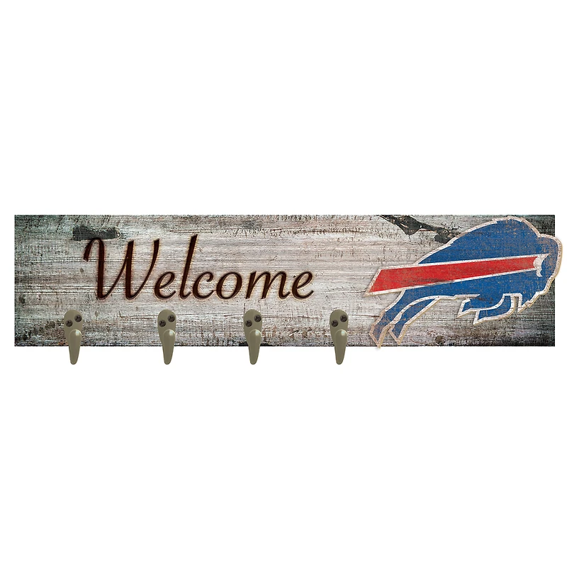 Buffalo Bills 24" x 6" Mounted Coat Hanger