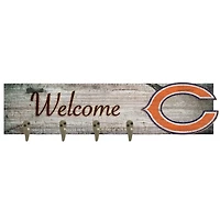 Chicago Bears 24" x 6" Mounted Coat Hanger