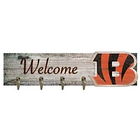 Cincinnati Bengals 24" x 6" Mounted Coat Hanger