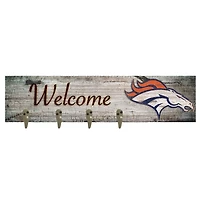Denver Broncos 24" x 6" Mounted Coat Hanger