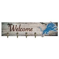 Detroit Lions 24" x 6" Mounted Coat Hanger