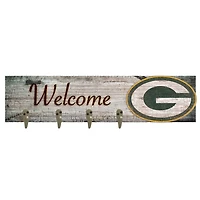 Green Bay Packers 24" x 6" Mounted Coat Hanger