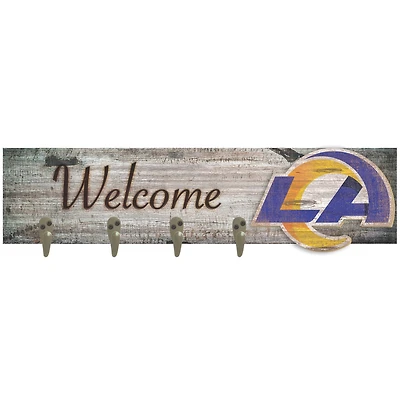 Los Angeles Rams 24" x 6" Mounted Coat Hanger