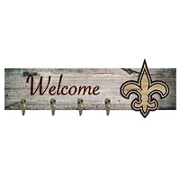 New Orleans Saints 24" x 6" Mounted Coat Hanger