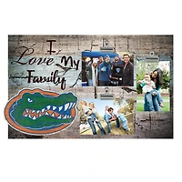Florida Gators 11" x 19" I Love My Family Clip Photo Frame