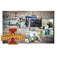 Iowa State Cyclones 11" x 19" I Love My Family Clip Photo Frame