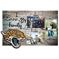 Jacksonville Jaguars 11" x 19" I Love My Family Clip Photo Frame