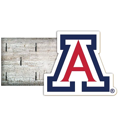 Arizona Wildcats 6" x 12" Mounted Key Holder