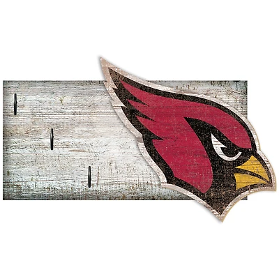 Arizona Cardinals 6" x 12" Mounted Key Holder