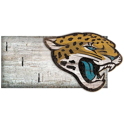 Jacksonville Jaguars 6" x 12" Mounted Key Holder