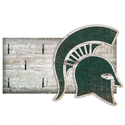 Michigan State Spartans 6" x 12" Mounted Key Holder